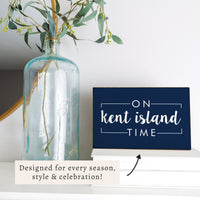 On Time Personalized Block Sign