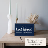 On Time Personalized Block Sign