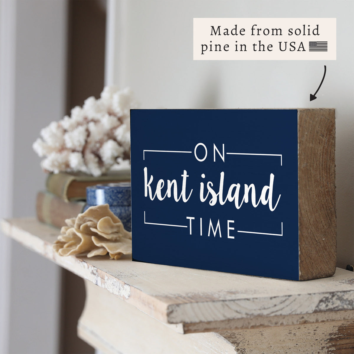 On Time Personalized Block Sign