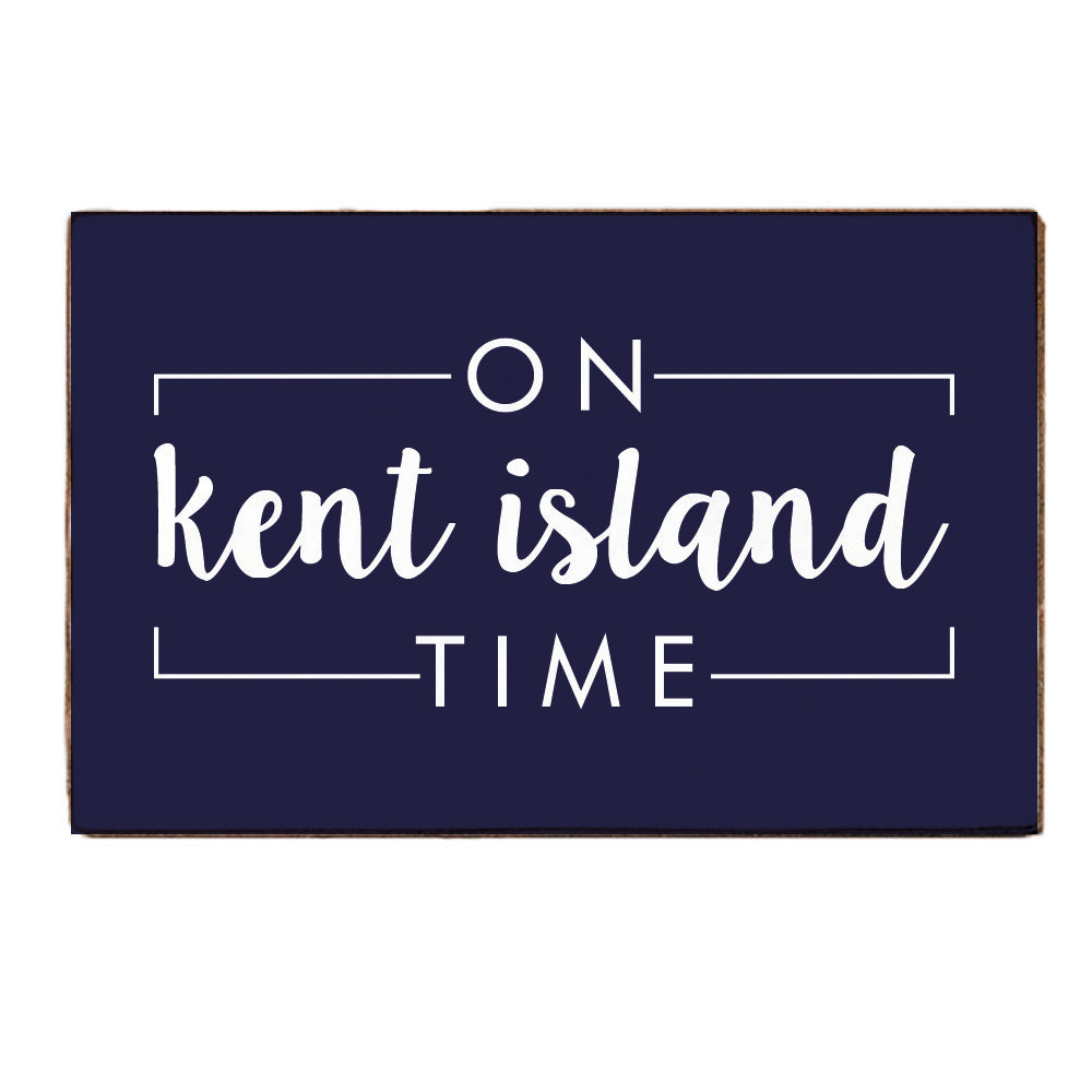 On Time Personalized Block Sign