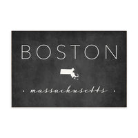 City And State Personalized Block Sign
