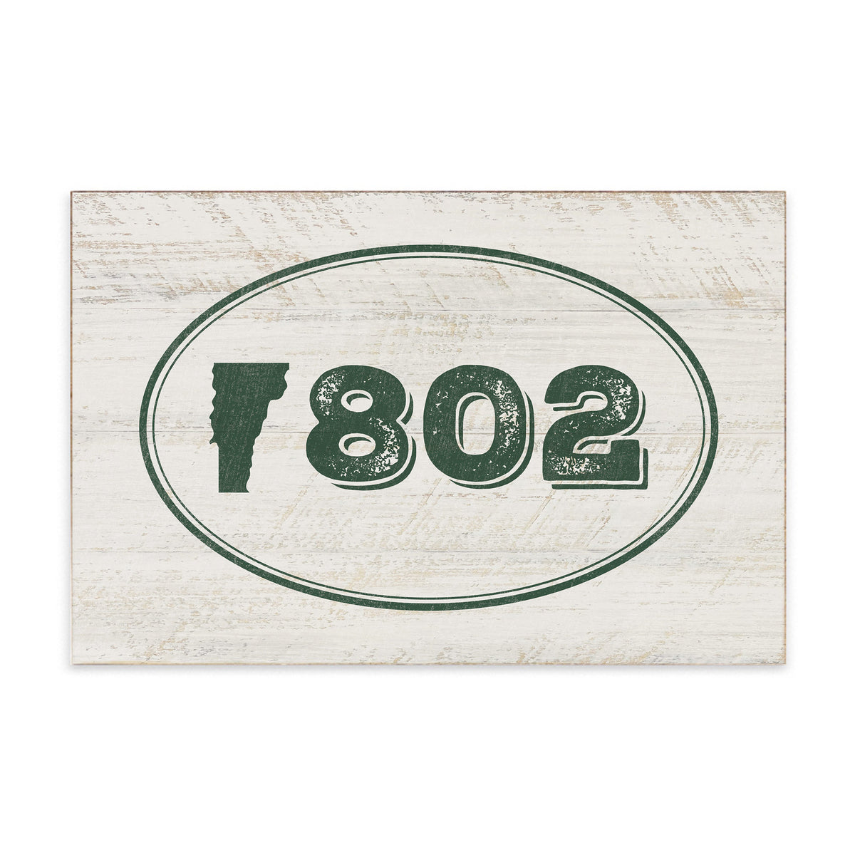 Vermont 802 Block Sign
