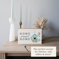 Home Sweet Home Block Sign