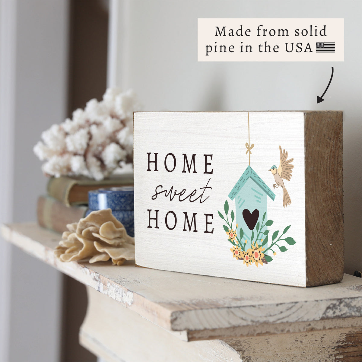 Home Sweet Home Block Sign