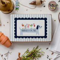 Drink On Me XL Block Sign