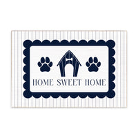 Dog House Home Sweet Home Block Sign