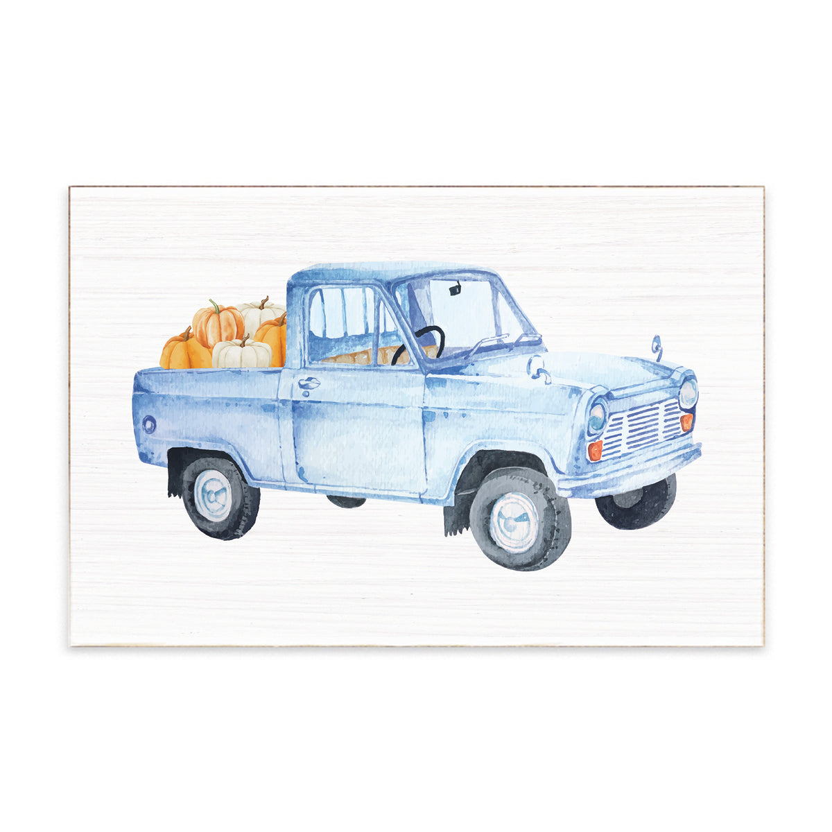 Harvest Truck Block Sign