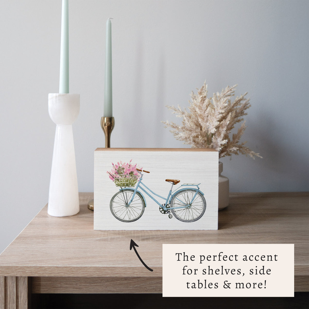 Spring Pedals Block Sign