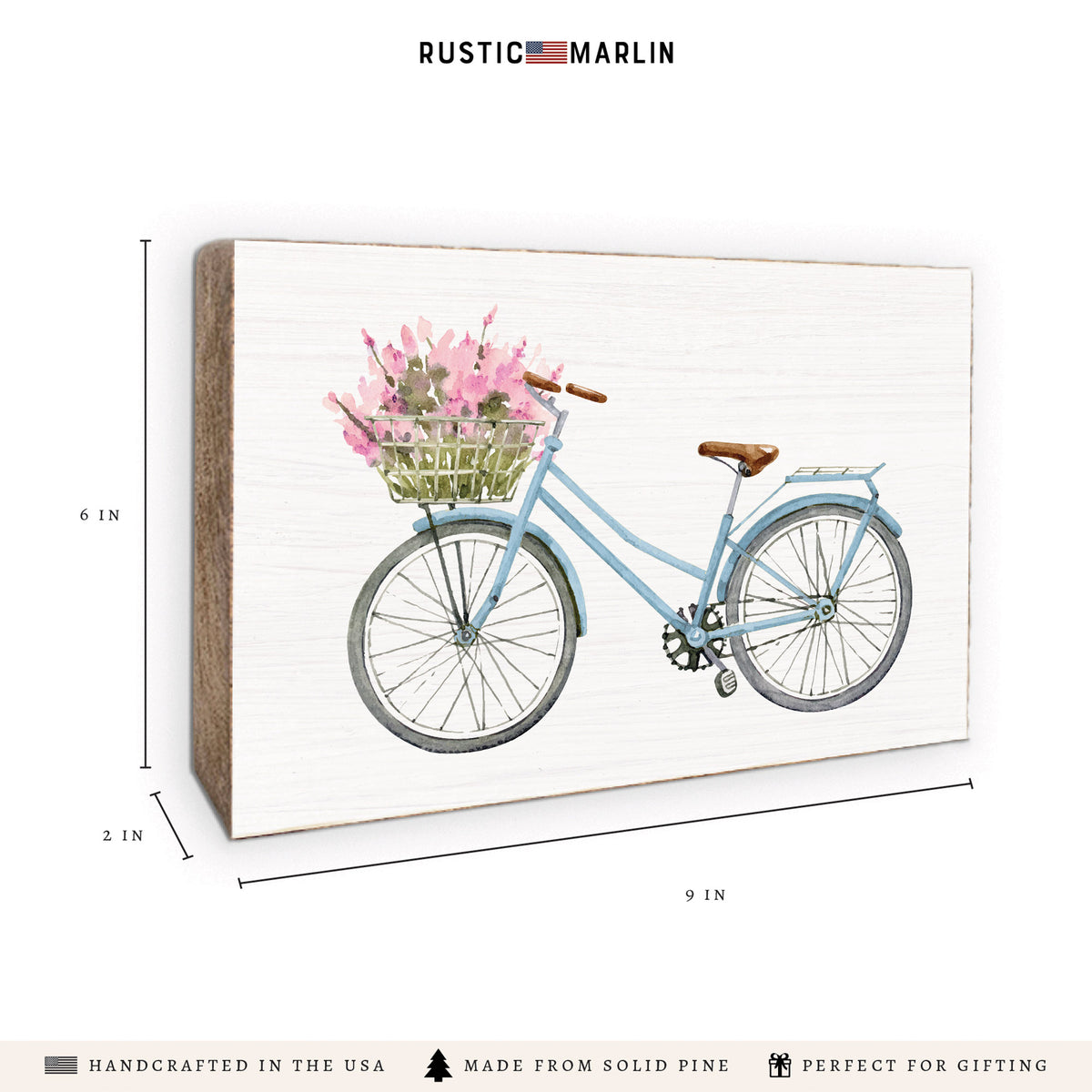 Spring Pedals Block Sign