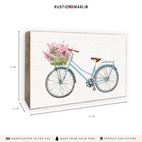 Spring Pedals Block Sign