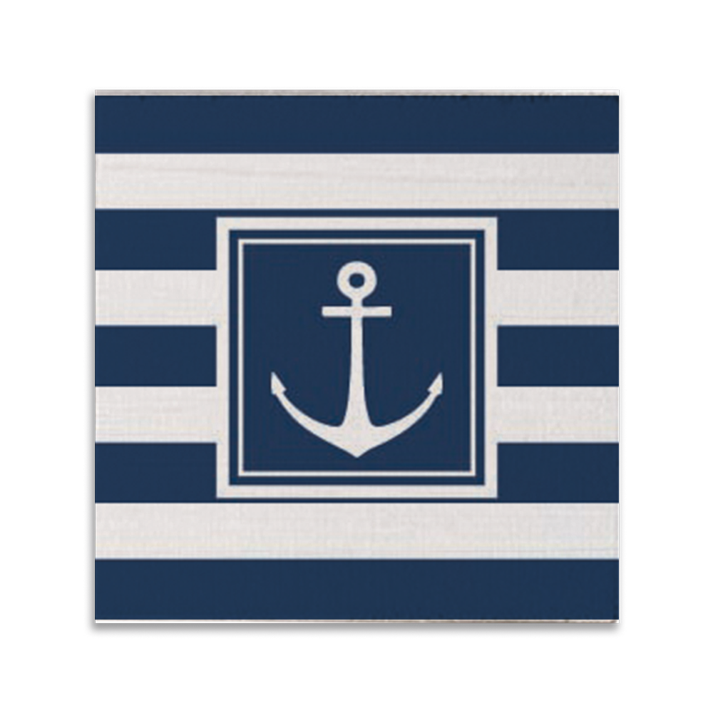 Anchor Stripes Coaster