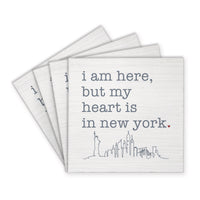 My Heart Is In New York Coaster Set