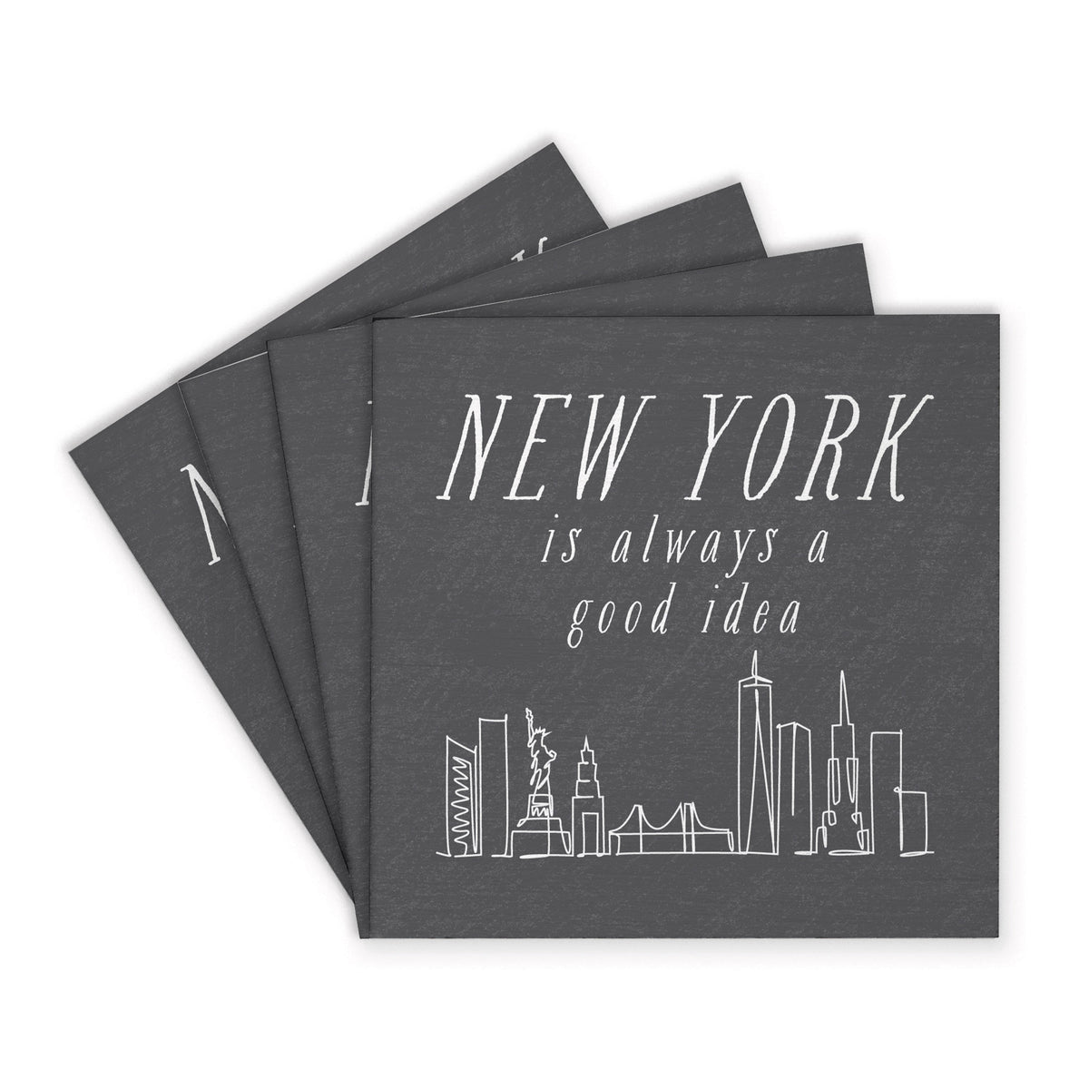 New York Is Always A Good Idea Coaster Set