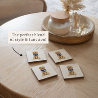 Nantucket Dog Coaster Set