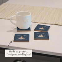 Nantucket Brant Point Lighthouse Coaster Set