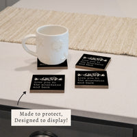 Love You To Mountains Coaster Set