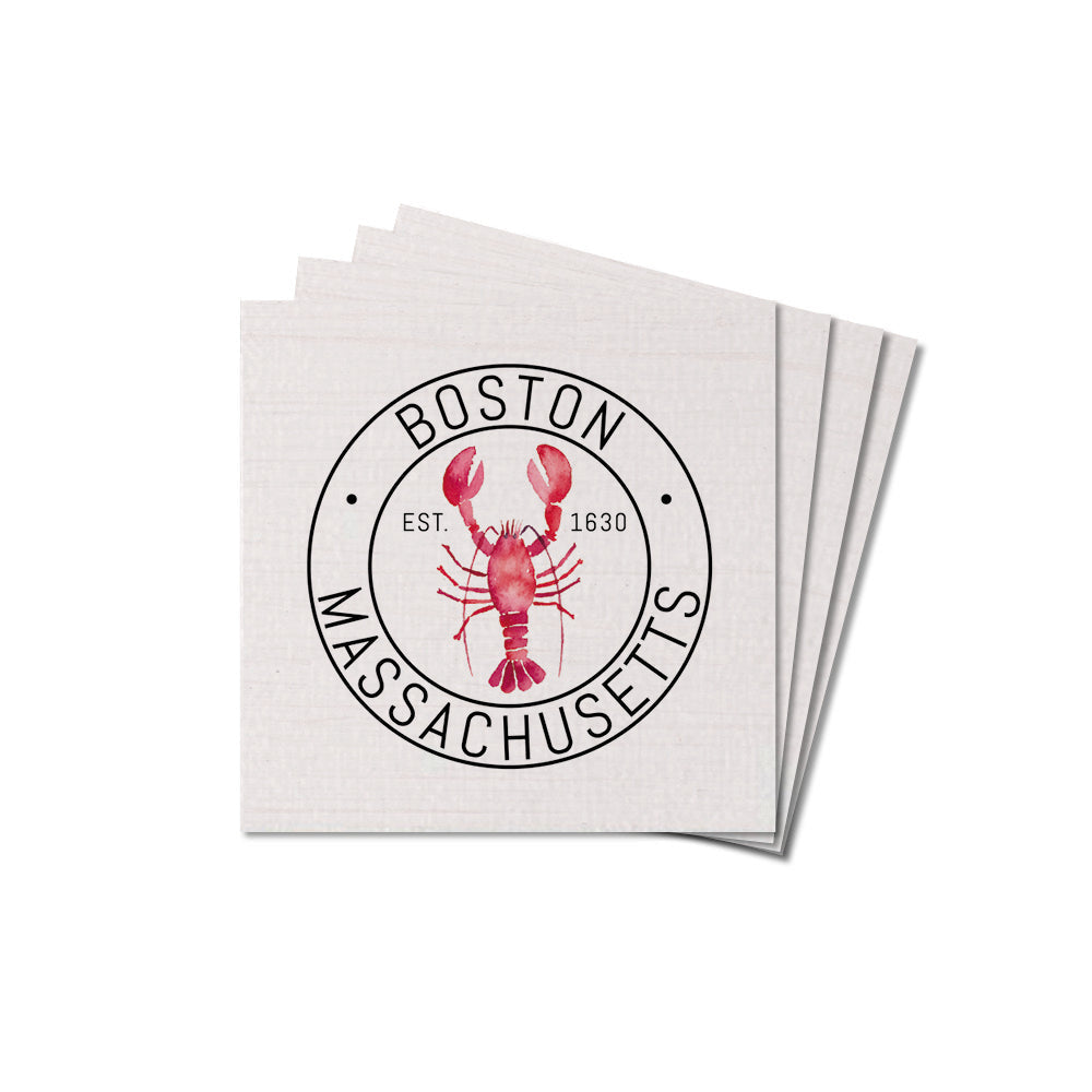 Boston Lobster Coaster Set