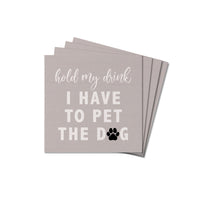 Hold My Drink Coaster Set