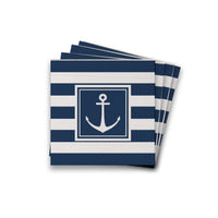 Anchor Stripes Coaster