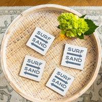 Sand Surf Coaster Set