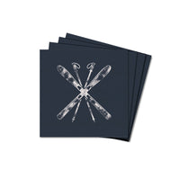 Skis Coaster Set