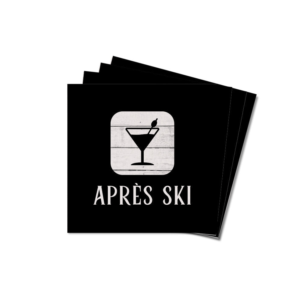 Apres Ski Coaster Set