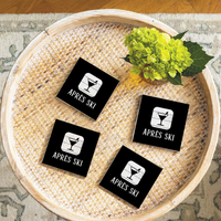 Apres Ski Coaster Set