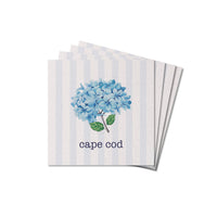 Endless Summer Hydrangea Personalized Coaster Set