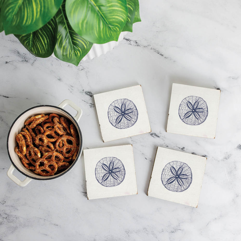 Sea Urchins Coaster Set