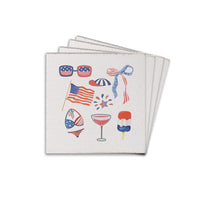 American Icons Coaster Set