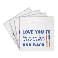 Love You To The Lake Coaster Set