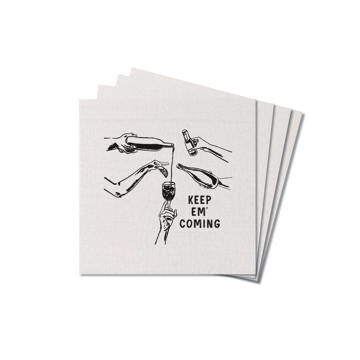 Keep Em Coming Coaster Set