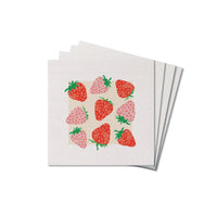 Strawberries Coaster Set