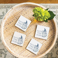 Save The Ales Coaster Set
