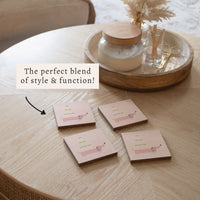 Wine Loving Pup Coaster Set