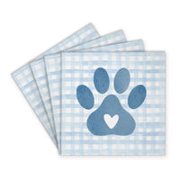 Paw Heart Coaster Set