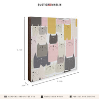 Cats Coaster Set