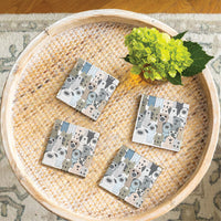 Sitting Dog Coaster Set