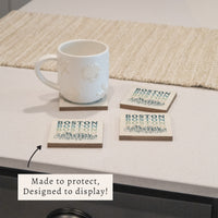 Boston City Coaster Set