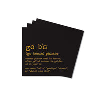 Boston Go B's Definition Coaster Set