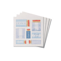 Boston Match Boxes Coaster Set