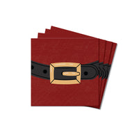 Santa's Buckle Coaster Set
