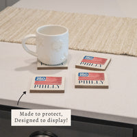 Philly America 250 Flag Coaster Set