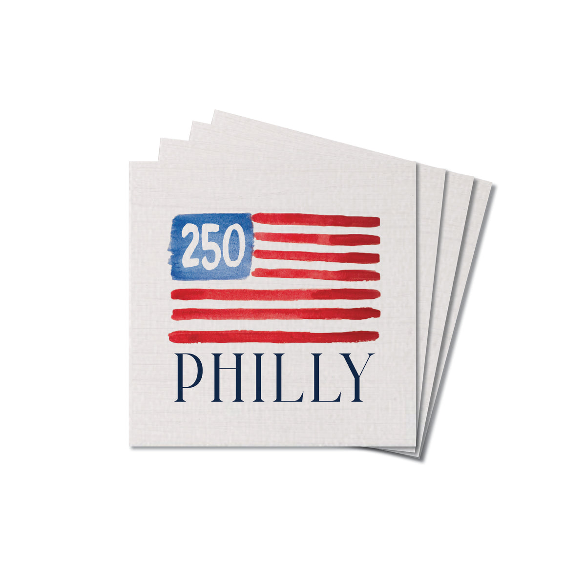 250 Amercian Philly Coaster Set