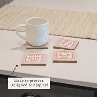 Owner Of The Cutest Dog Coaster Set
