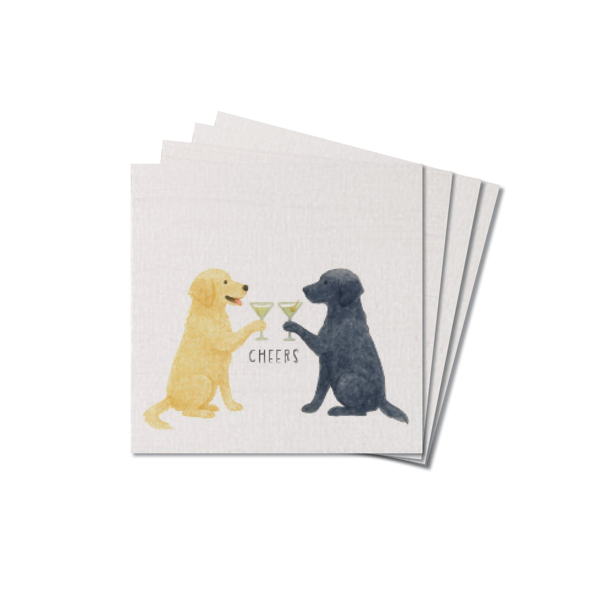 Dog Cheers Coaster Set