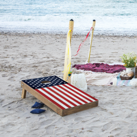 Americana Rustic Marlin Cornhole Game Set