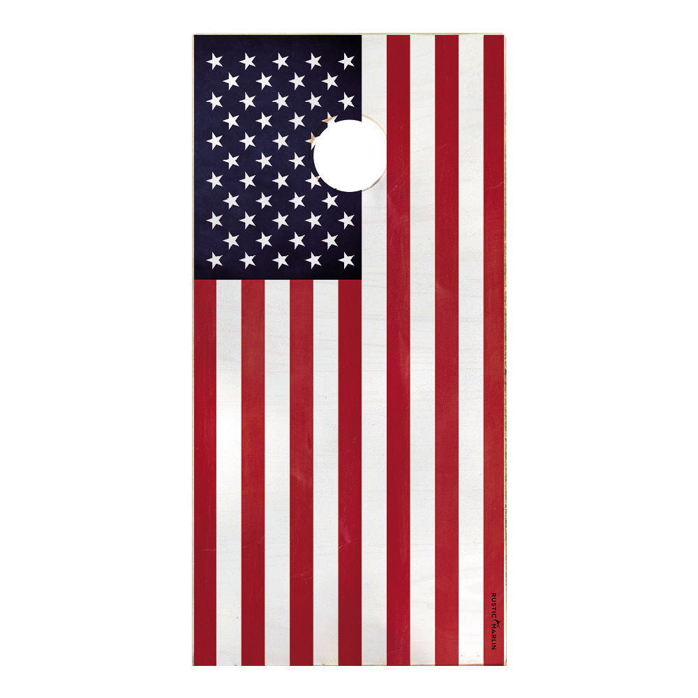50 Stars Flag Cornhole Game Set
