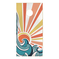 Coastal Sunset Cornhole Game Set