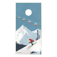 Bluebird Ski Day Cornhole Game Set